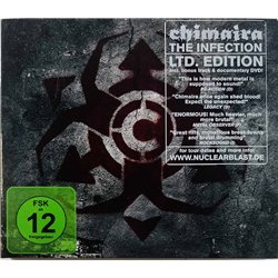 Chimaira Käytetty CD Infection CD + DVD  kansi EX levy EX Käytetty CD