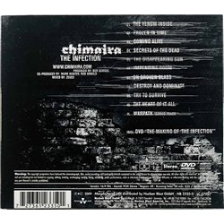 Chimaira Käytetty CD Infection CD + DVD  kansi EX levy EX Käytetty CD