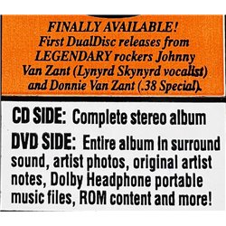Van Zant Johnny & Donnie Käytetty CD Brother To Brother  kansi EX levy EX Käytetty CD