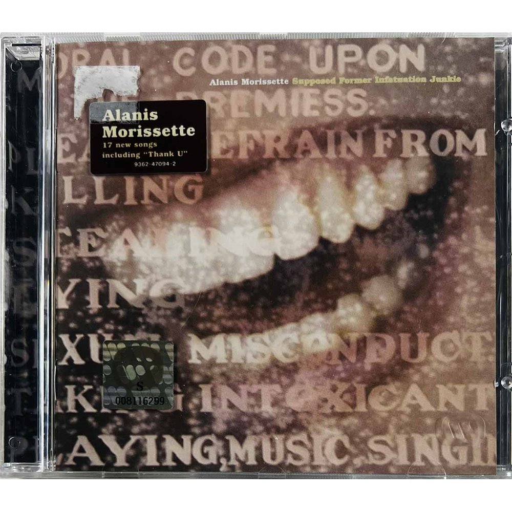 Morissette Alanis Käytetty CD Supposed Former Infatuation Junkie  kansi EX levy EX Käytetty CD