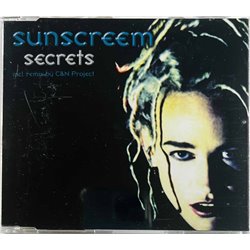 Sunscreem Käytetty CD Secrets +3cd5  kansi EX levy EX Käytetty CD