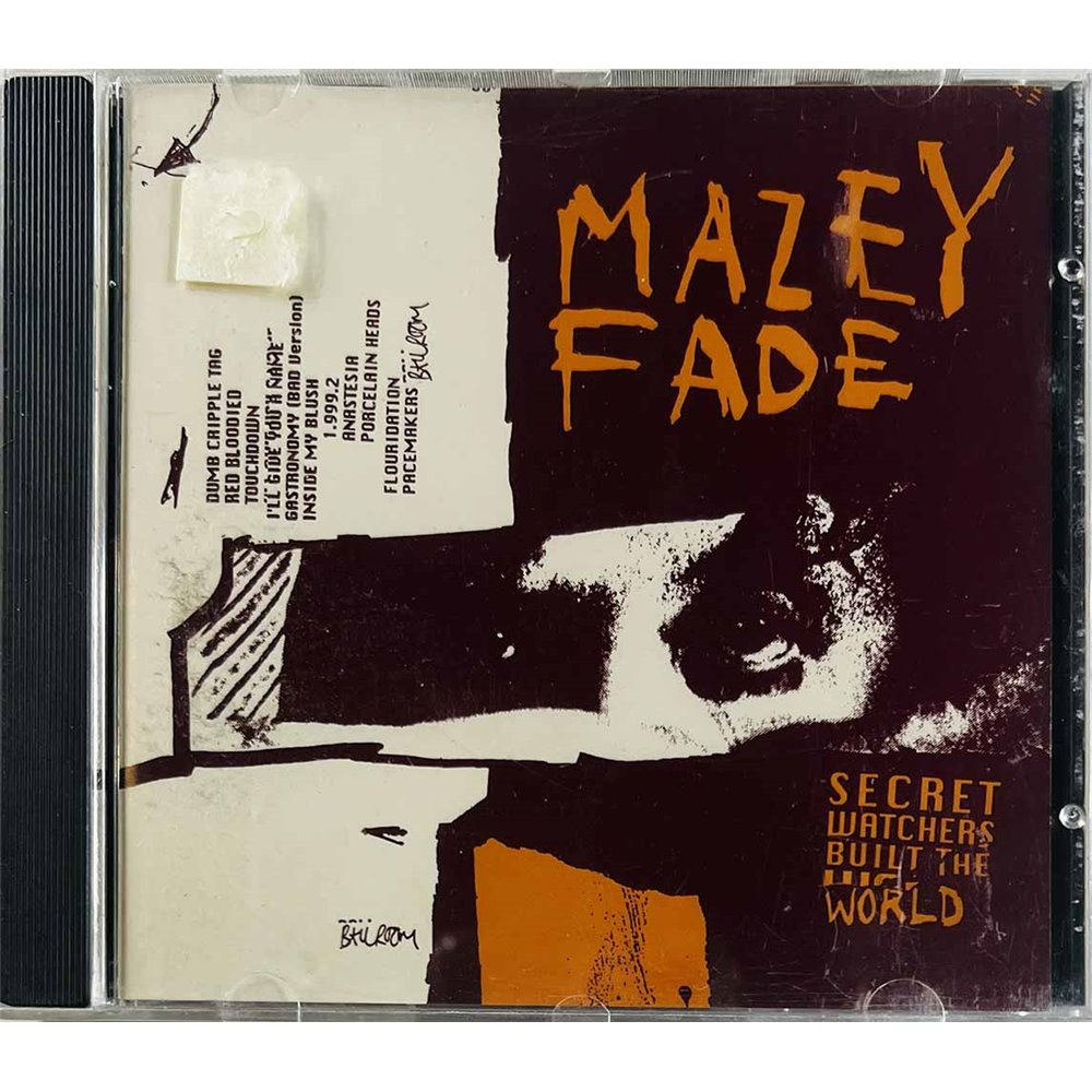 Mazey Fade 1994 WIGCD9 Secret Watchers Built CD Begagnat