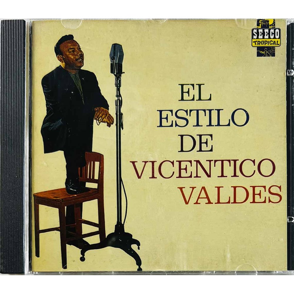 Valdes Vicentico Käytetty CD El Estilo De  kansi EX levy EX Käytetty CD