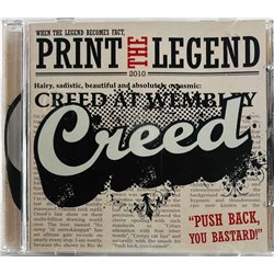 Creed (Suomalainen) Käytetty CD Print The Legend  kansi EX levy EX Käytetty CD