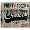 Creed (Suomalainen) 2010  Print The Legend CD Begagnat