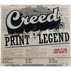 Creed (Suomalainen) 2010  Print The Legend CD Begagnat