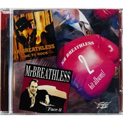 Mr. Breathless Käytetty CD Face It / Time To Rock  kansi EX levy EX Käytetty CD