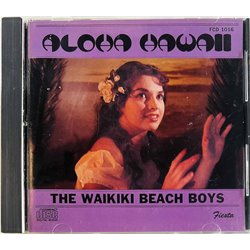Waikiki Beach Boys Käytetty CD Aloha Hawaii  kansi EX levy EX Käytetty CD