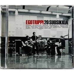 Egotrippi Käytetty CD 20 Suosikkia  kansi EX levy EX Käytetty CD