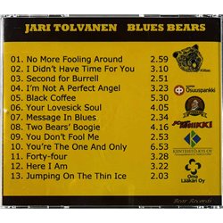 Tolvanen Jari -Blues Bears Käytetty CD Here I Am  kansi EX levy EX Käytetty CD