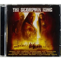 Godsmack, P.O.D., Ozzy Osbourne Käytetty CD Scorpion King  kansi EX levy EX Käytetty CD