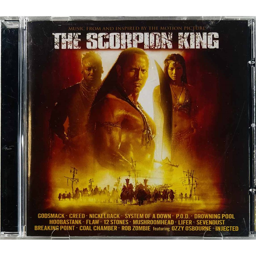Godsmack, P.O.D., Ozzy Osbourne 2002 017 115-2 Scorpion King CD Begagnat