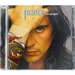 Juanes Käytetty CD Mi Sangre  kansi EX levy EX Käytetty CD