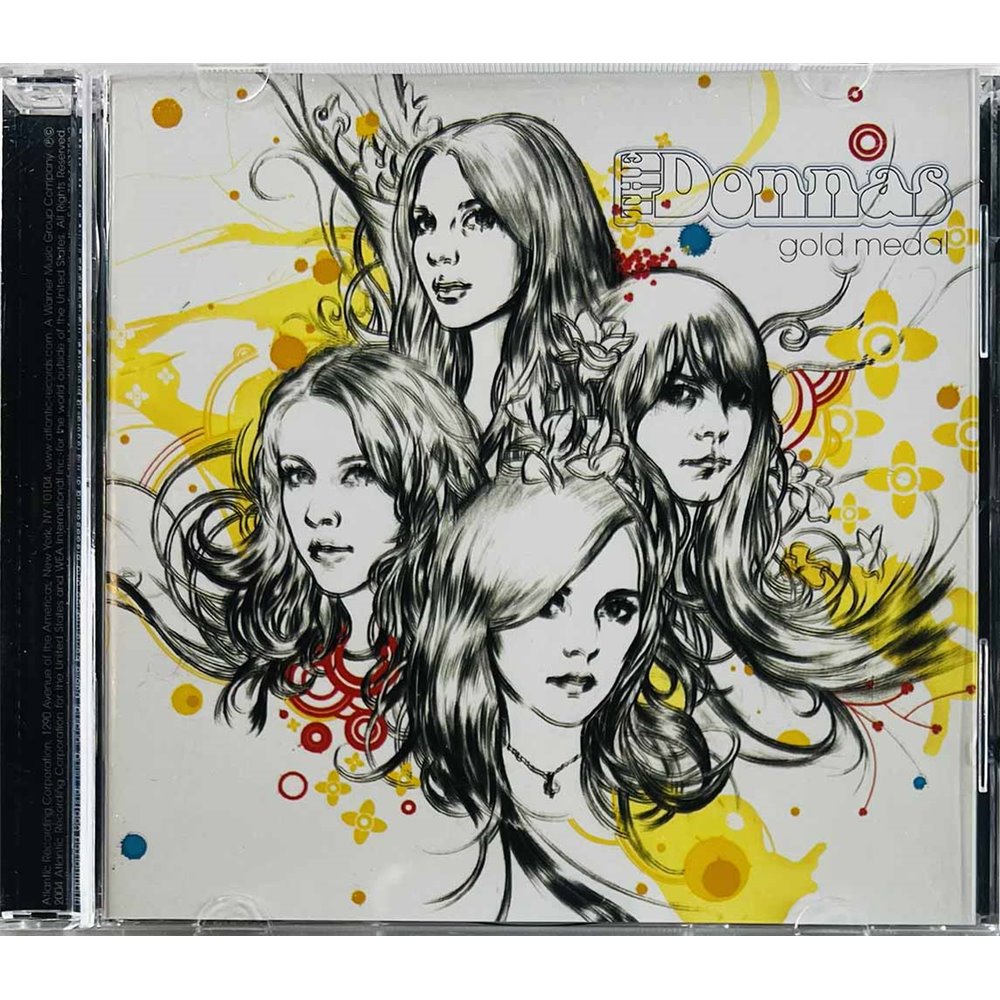 Donnas Käytetty CD Gold Medal  kansi EX levy EX Käytetty CD