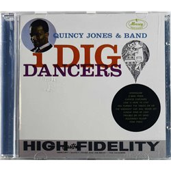 Jones Quincy & Band Käytetty CD I Dig Dancers  kansi EX levy EX Käytetty CD