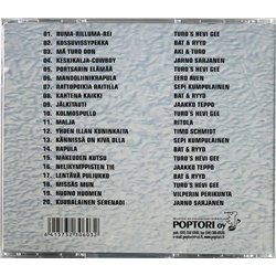 Bat & Ryyd, Turo’s Hevi Gee ym. Käytetty CD Kossuvissy  kansi EX levy EX Käytetty CD