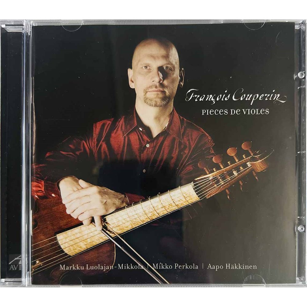 François Couperin, Markku Luolajan-Mikkola 2008 AV2132 Pieces De Violes CD Begagnat