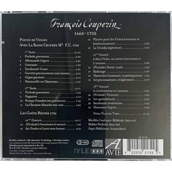 François Couperin, Markku Luolajan-Mikkola 2008 AV2132 Pieces De Violes CD Begagnat