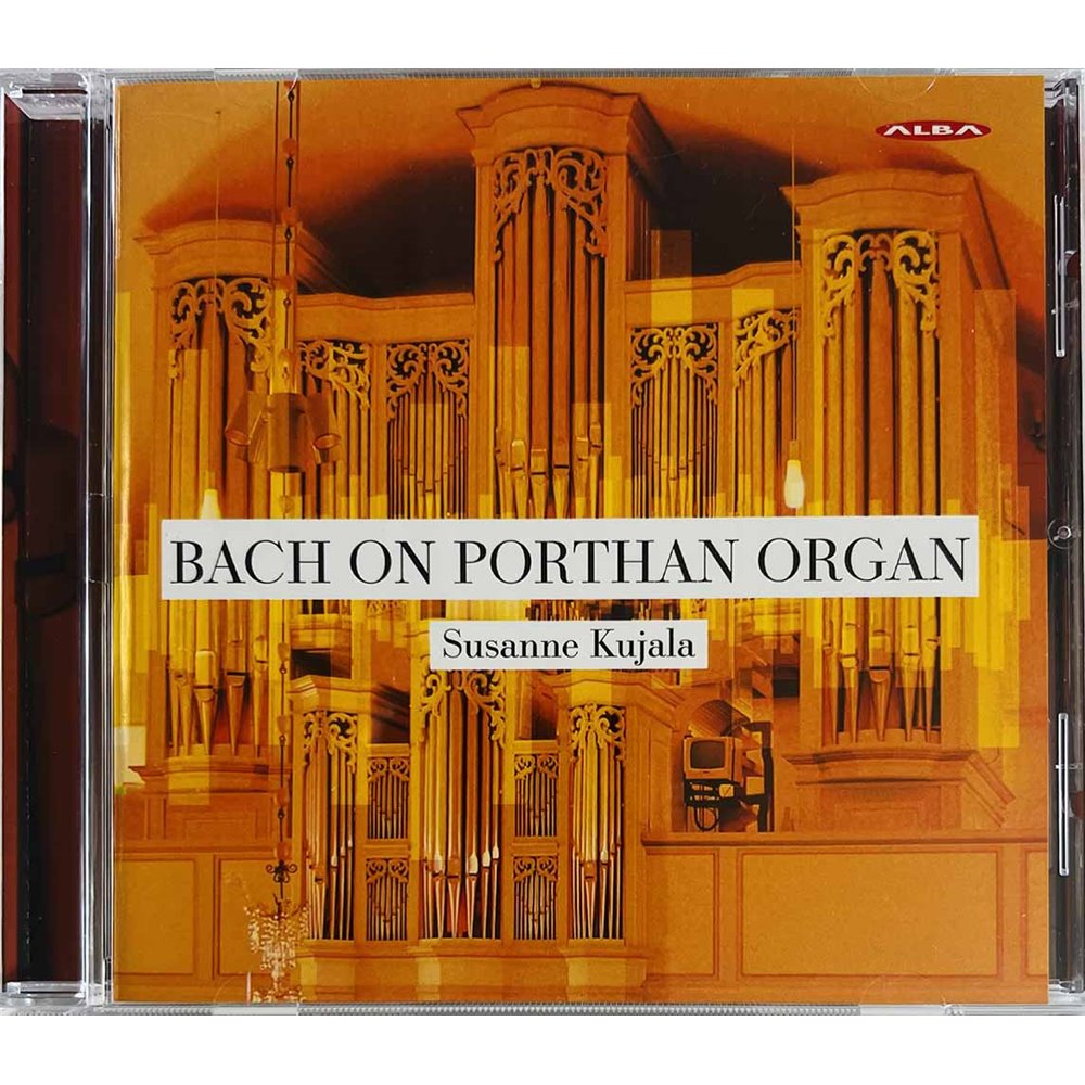 Kujala Susanne  Bach On Porthan Organ  kansi EX levy EX Käytetty CD