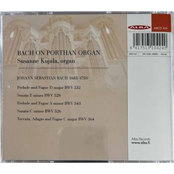 Kujala Susanne  Bach On Porthan Organ  kansi EX levy EX Käytetty CD