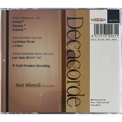 Mäntylä Mari 2008 ABCD 261 Decacorde CD Begagnat