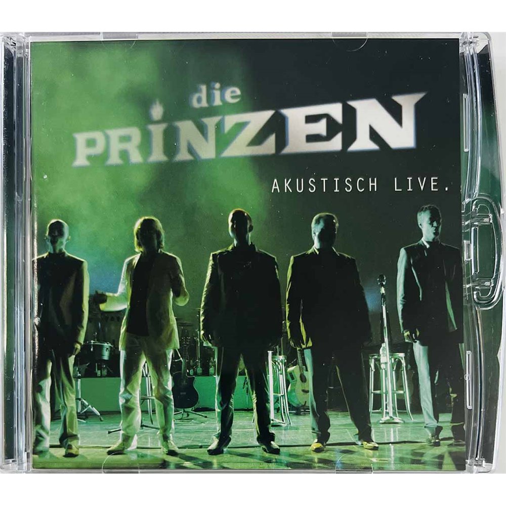 Die Prinzen  Akustisch Live  kansi EX levy EX Käytetty CD