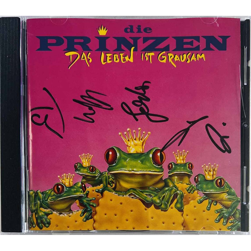 Die Prinzen  Das Leben Ist Grausam  kansi EX levy EX Käytetty CD