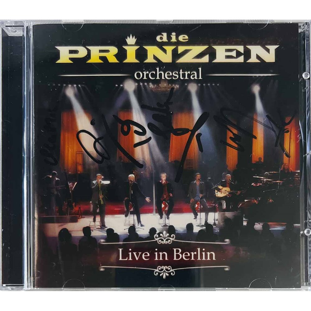 Die Prinzen  Orchestral - Live In Berlin  kansi EX levy EX Käytetty CD