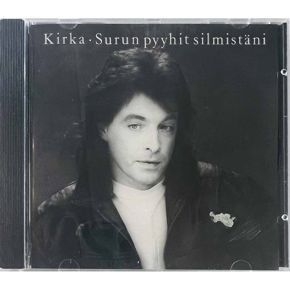 Kirka  Surun pyyhit silmistäni  kansi EX levy EX Käytetty CD