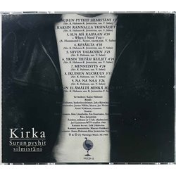 Kirka  Surun pyyhit silmistäni  kansi EX levy EX Käytetty CD