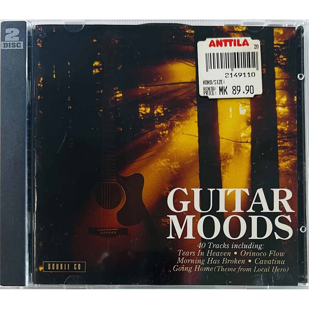 Martin Taylor and Academy  Guitar Moods 2CD  kansi EX levy EX- Käytetty CD