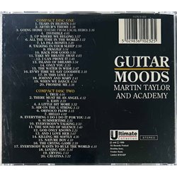 Martin Taylor and Academy  Guitar Moods 2CD  kansi EX levy EX- Käytetty CD