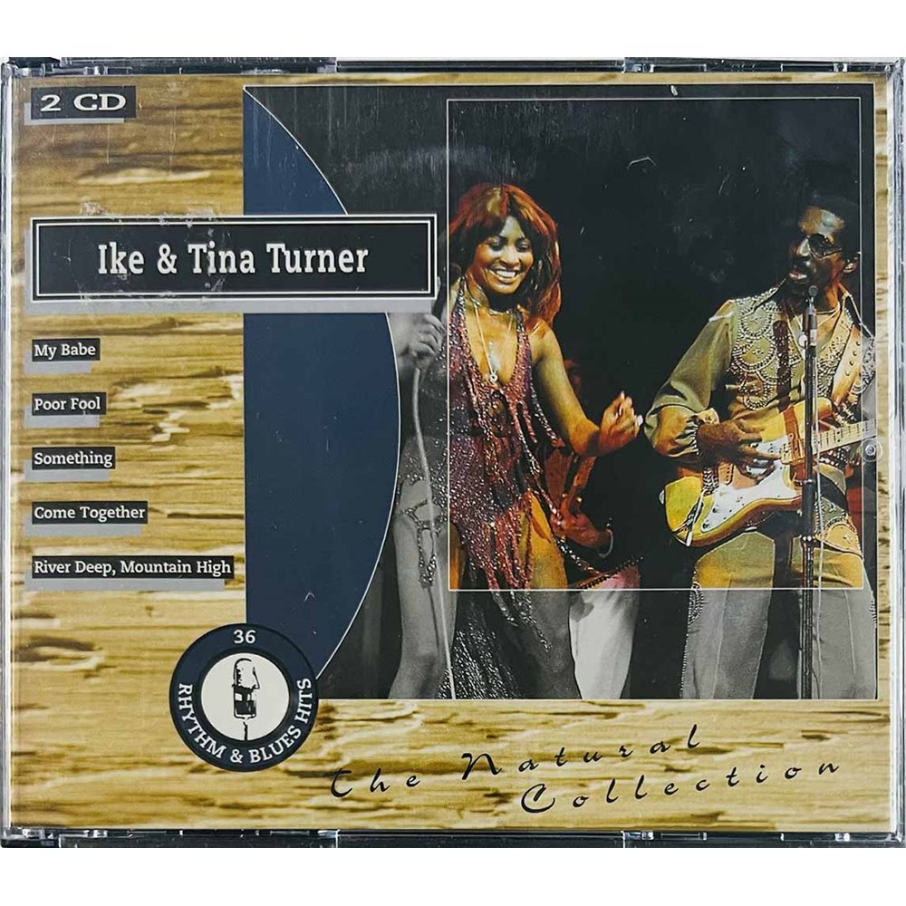 Turner Ike & Tina   The Natural Collection 2CD  kansi EX levy EX Käytetty CD
