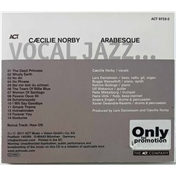 Cæcilie Norby with Lars Danielsson 2011 ACT 9723-2 Arabesque CD Begagnat