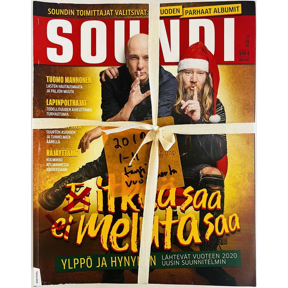 Soundi vuosikerta : 2019 11 numeroa 1-11 - begagnade magazine