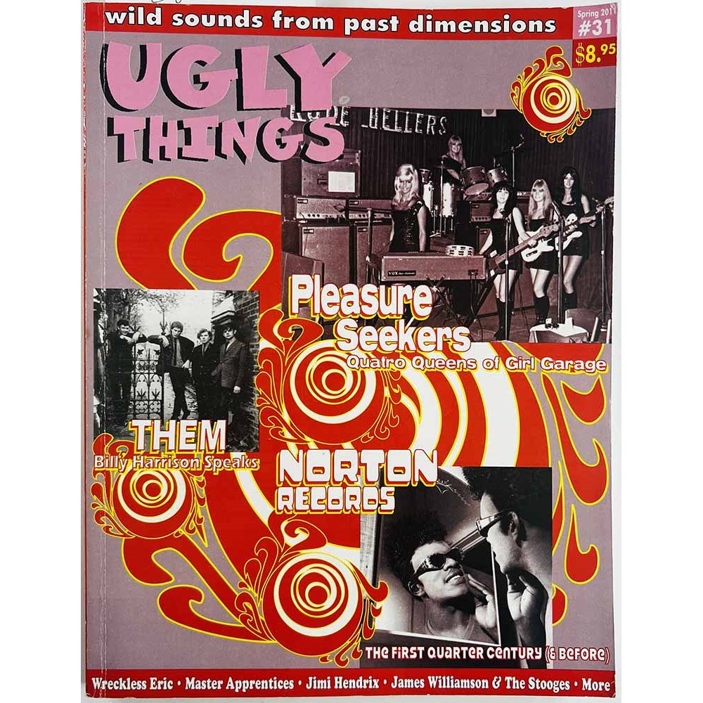 Ugly Things Magazine : Them, Jimi Hendrix, Stooges, Pleasure Seekers - begagnade magazine