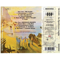 FLOCK :  FLOCK / DINOSAUR SWAMPS 2CD  1969/70 60L BEAT GOES ON tuotelaji: CD