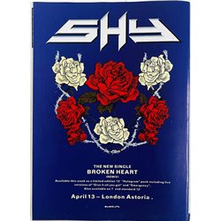 Metal Hammer Magazine 1990 No.8 Vol.5 Dio, Lita Ford, Skid Row, Acid Reign, Riot käytetty lehti