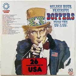 Monotones, Joe Jones, Playmates, Dubs 1974 GH 836 Boppers from the 50's And 60's Begagnat LP