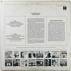 Horton Johnny 1968 HS 11291 The Unforgettable Begagnat LP