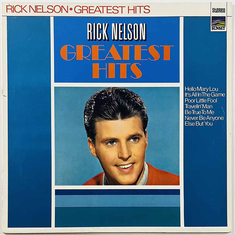 Nelson Rick 1977 SLS 50 164 Z Greatest Hits Begagnat LP