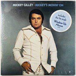 Gilley Mickey vinyl LP Mickey's Movin' On  kansi EX levy EX Käytetty LP