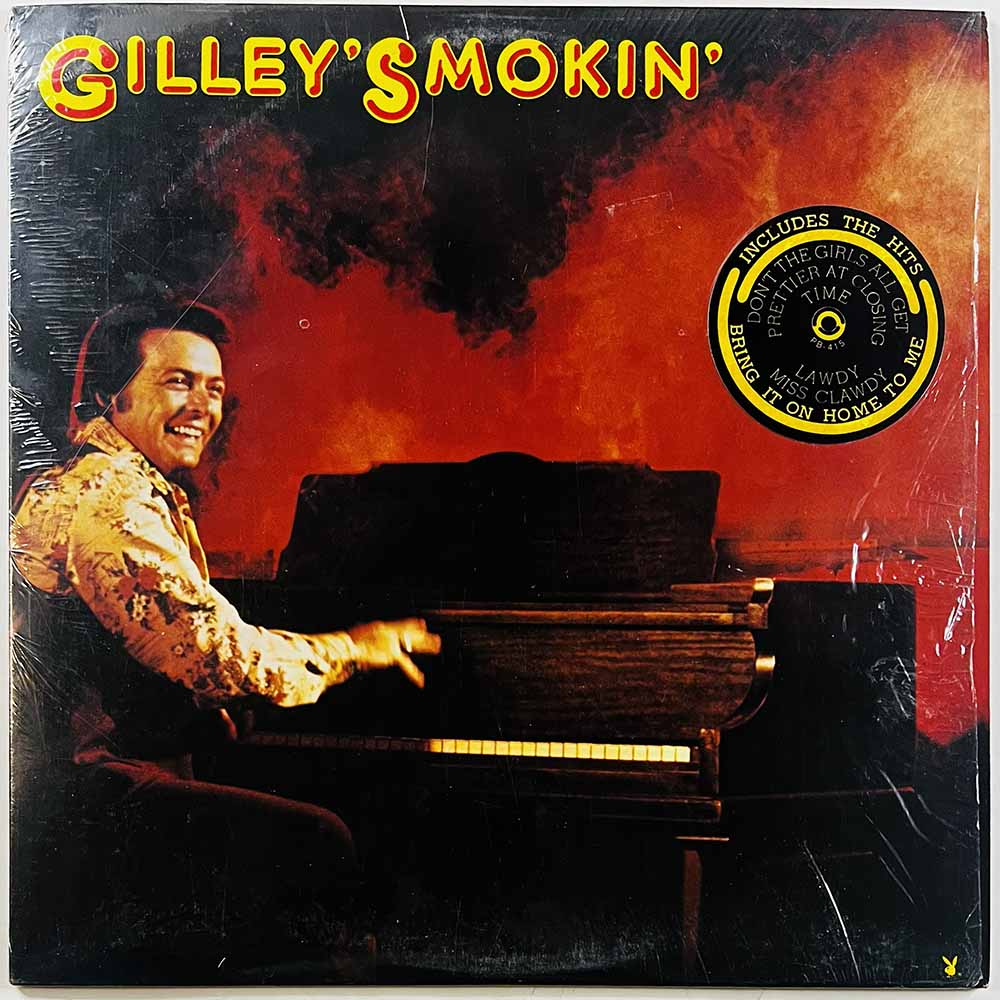 Gilley Mickey vinyl LP Gilley's Smokin'  kansi EX levy EX Käytetty LP