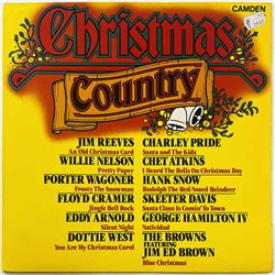 Willie Nelson, Skeeter Davis, Chet Atkins vinyl LP Christmas Country  kansi VG+ levy EX- Käytetty LP