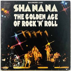 Shanana vinyl LP The golden age of rock’n’roll, recorded live 2LP  kansi VG- levy G+ Käytetty LP