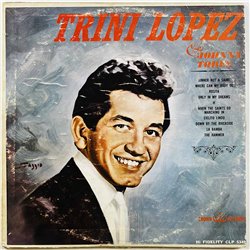 Lopez Trini vinyl LP Trini Lopez & Johnny Tores  kansi G- levy VG- Käytetty LP