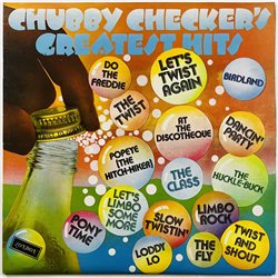 Checker Chubby vinyl LP Chubby Checker’s greatest hits  kansi EX- levy EX Käytetty LP