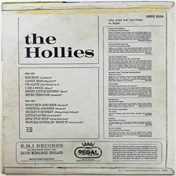 Hollies vinyl LP The Hollies  kansi G- levy VG+ Käytetty LP