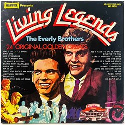 Everly Brothers vinyl LP 24 original golden greats  kansi VG+ levy EX Käytetty LP