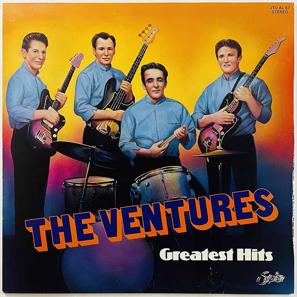 Ventures 1980’s JTU AL 67 Greatest Hits Begagnat LP